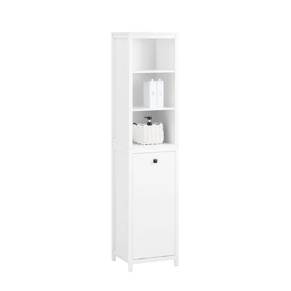 Mueble columna de baño armario alto para baño estanterías bzr95-w sobuy es