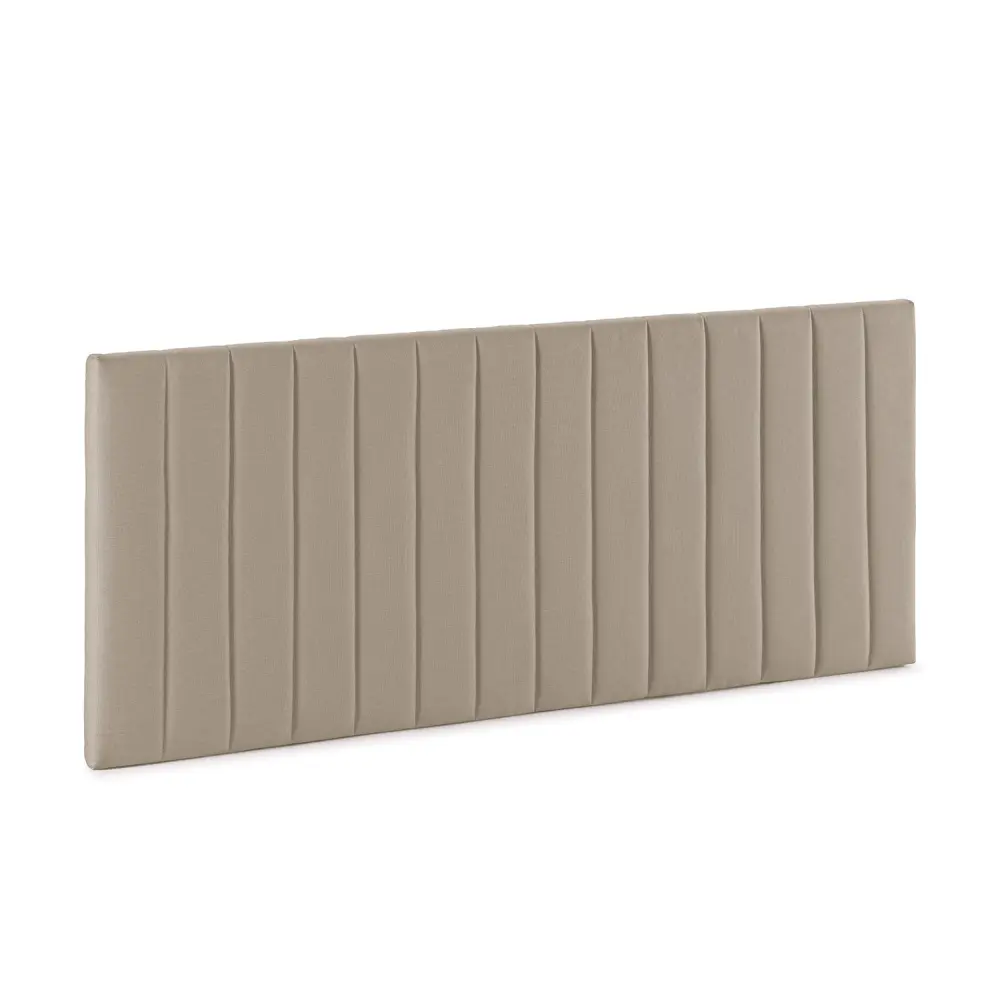 Cabecero eris tapizado 140x60 cm beis