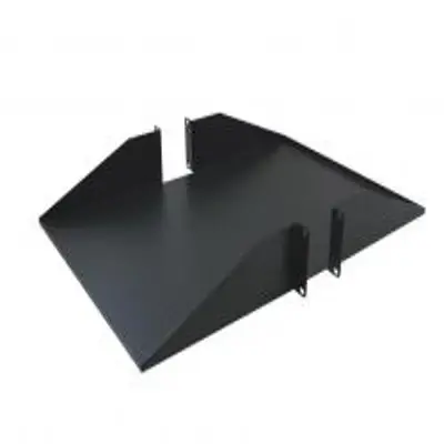 25 Inch Deep Liso Bottom Shelf Rack Single Sided 2U (1-Pack)