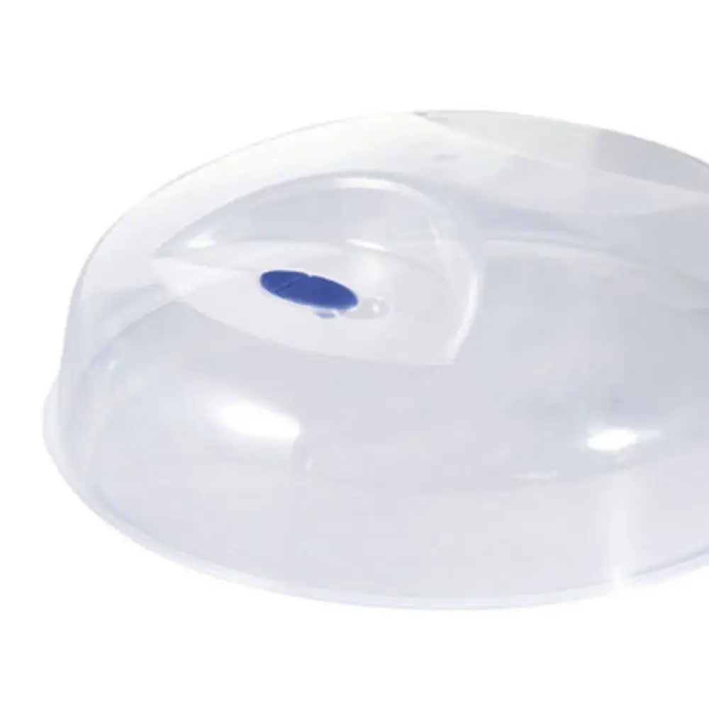 Tapa microondas con válvula transparente Ø25x8,5 cm