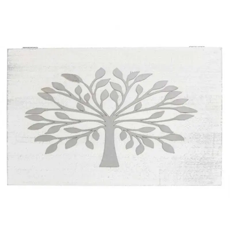 Tapa para contador decorativa Sapling blanco envejecido 35x50 cm