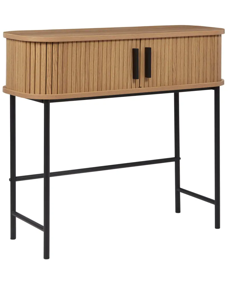 Consola de madera clara BRADLEY