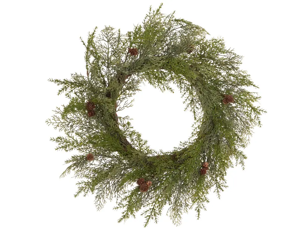 Corona decorativa verde ø 70 cm PANRUN