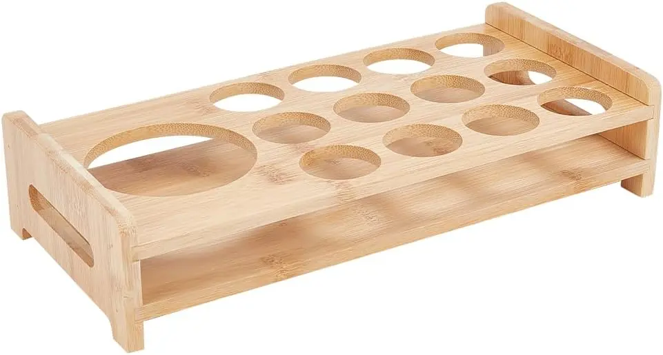 Kit Soporte de madera para 12 Vasos de Chupito + Jarra de 300ml.