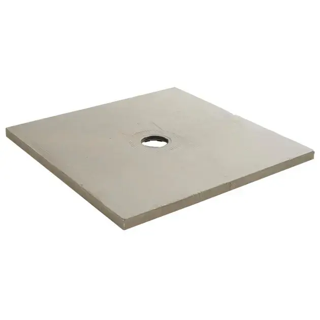 Plato de ducha cuadrado liquid 90x90 cm