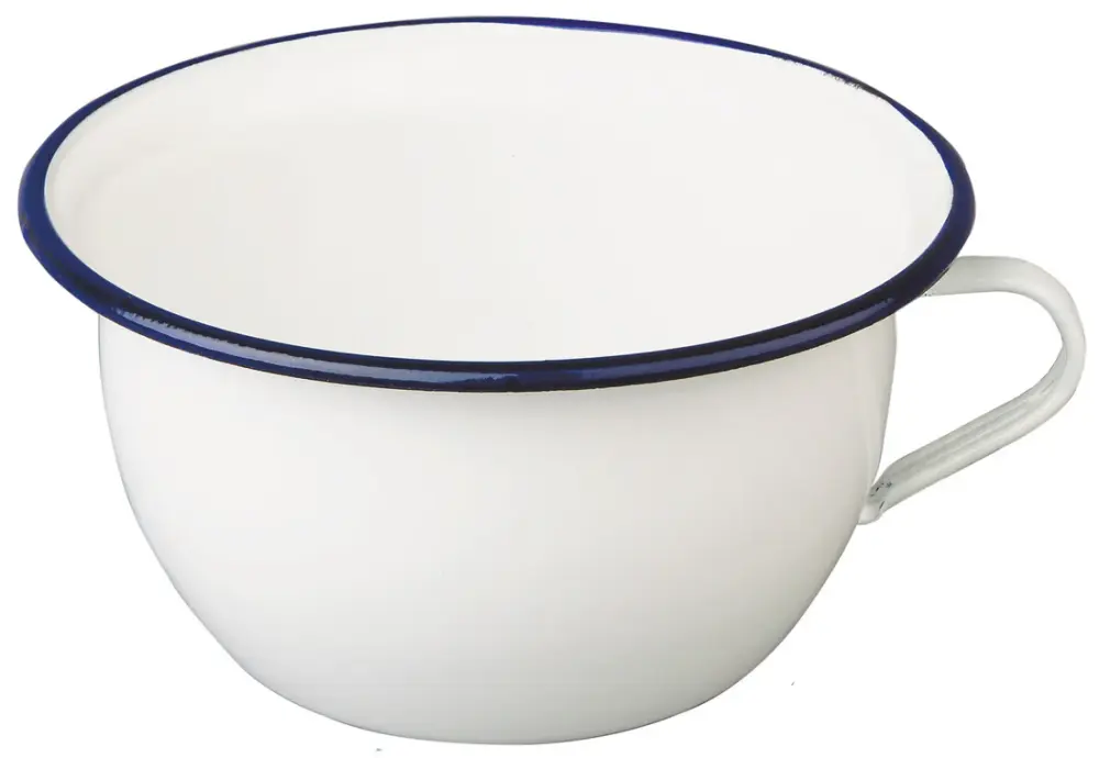 903524 ENSALADERA TIPO ORINAL ESMALTADO 24cm IBILI