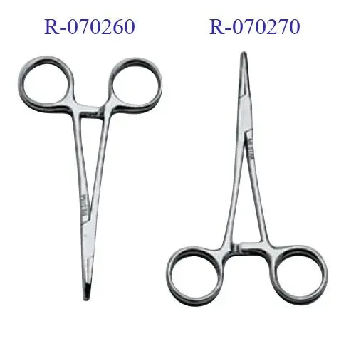 070260 Pinza Mosquito Curva 12cm.
