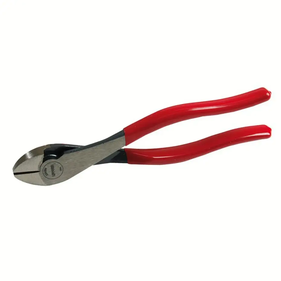 Pinza con mango goma grip de 8" corte diagonal Urrea 208GM