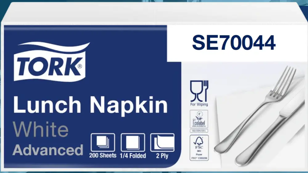 SERV TORK MESA D/H 33X33 CMS 10PQX200UN (SE70044)
