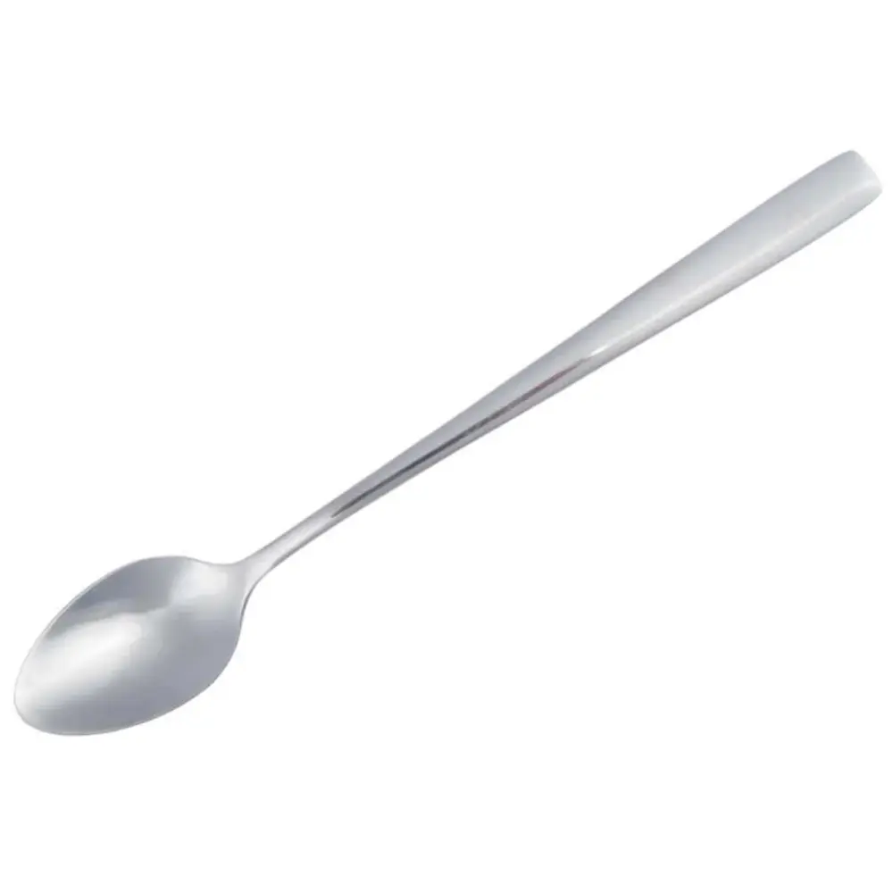 Set de 2 Cucharas de Acero Inoxidable - Mango Extenso y Punta Cuadrada
