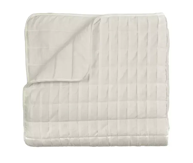 Colcha Pierre Cardin ONDAS Hueso Cama de 90 (2 Piezas)