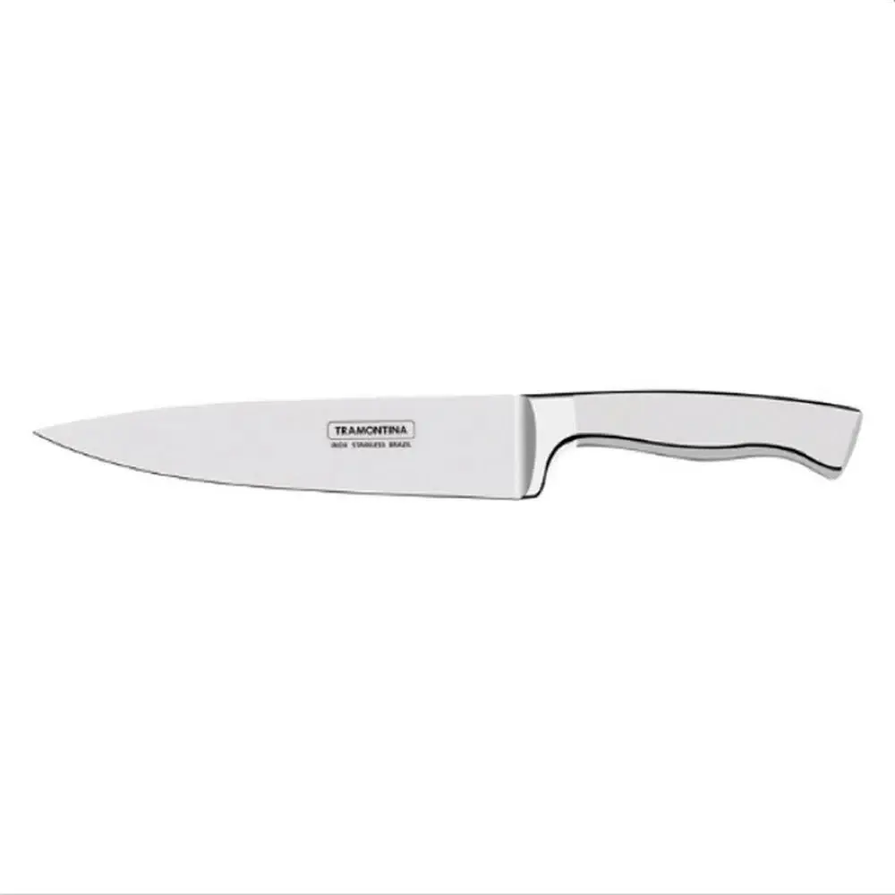 Cuchillo Chef 8" Mango Acero Inoxidable | Afilado Profesional |