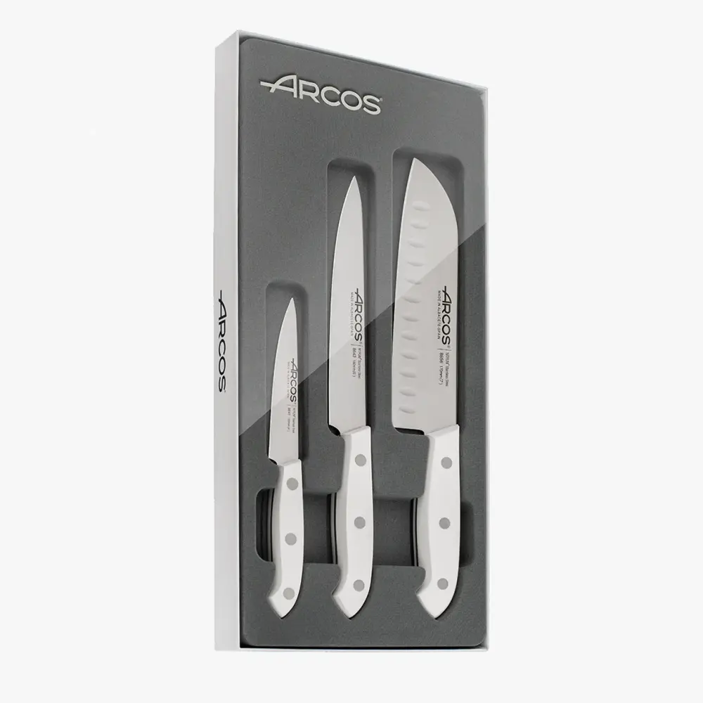Set 3 Cuchillos Gourmet Design | Afilado Profesional |