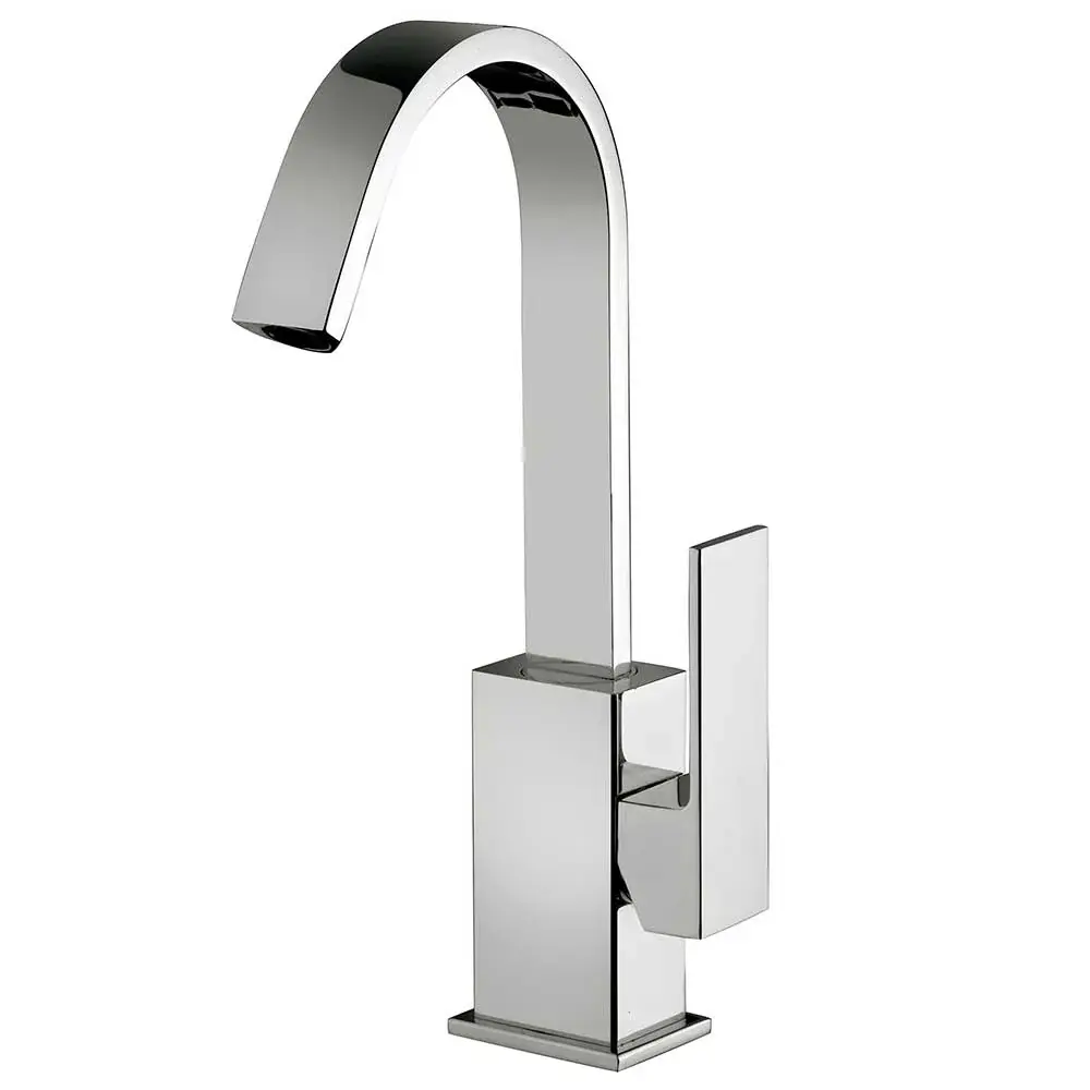 Mezclador para lavabo Paffoni Elle con caño orientable y desagüe | Garantí Incluida