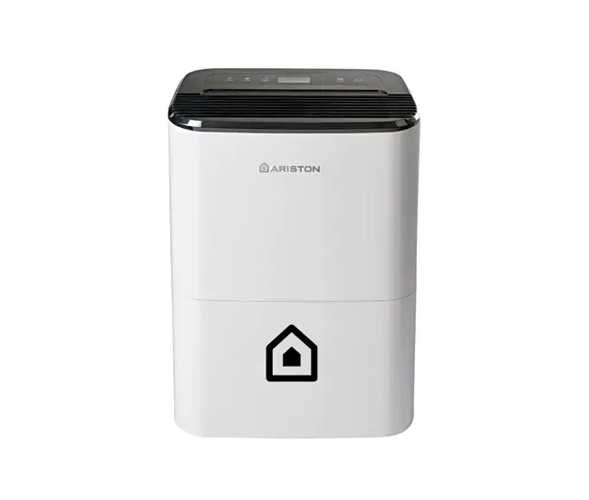 Deshumidificador, Ariston, Deos 21S, 21 litros,Vertical u Horizontal, Clase Energetica B para Habitaciones hasta 25 m²