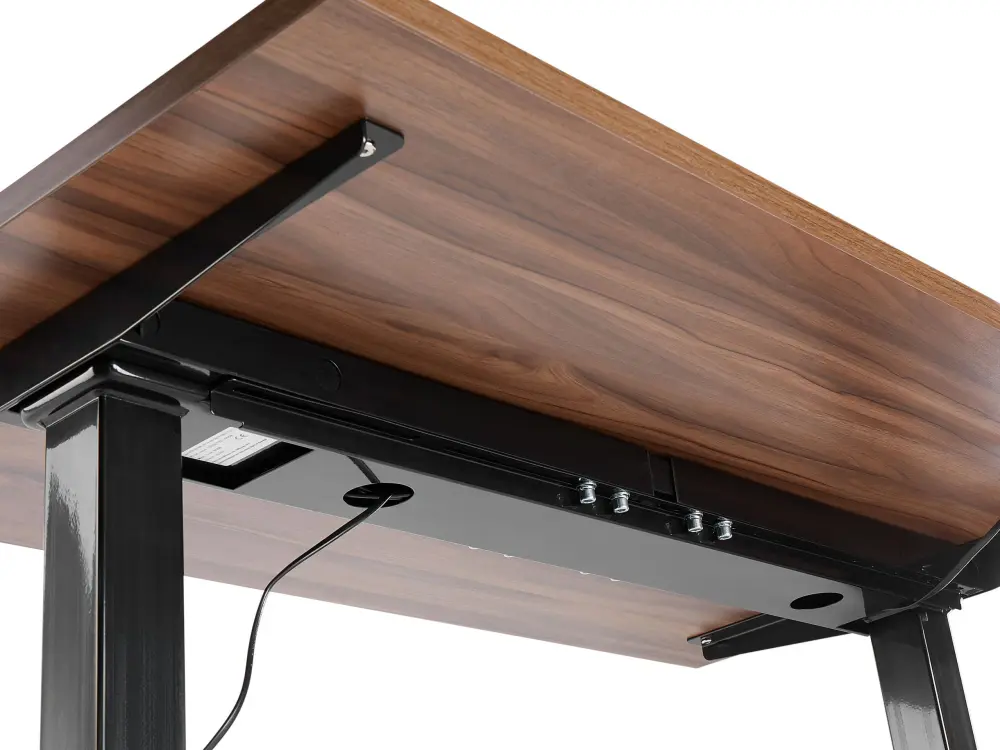 Cable Tray Electric Adjustable Desk Black TRACIE