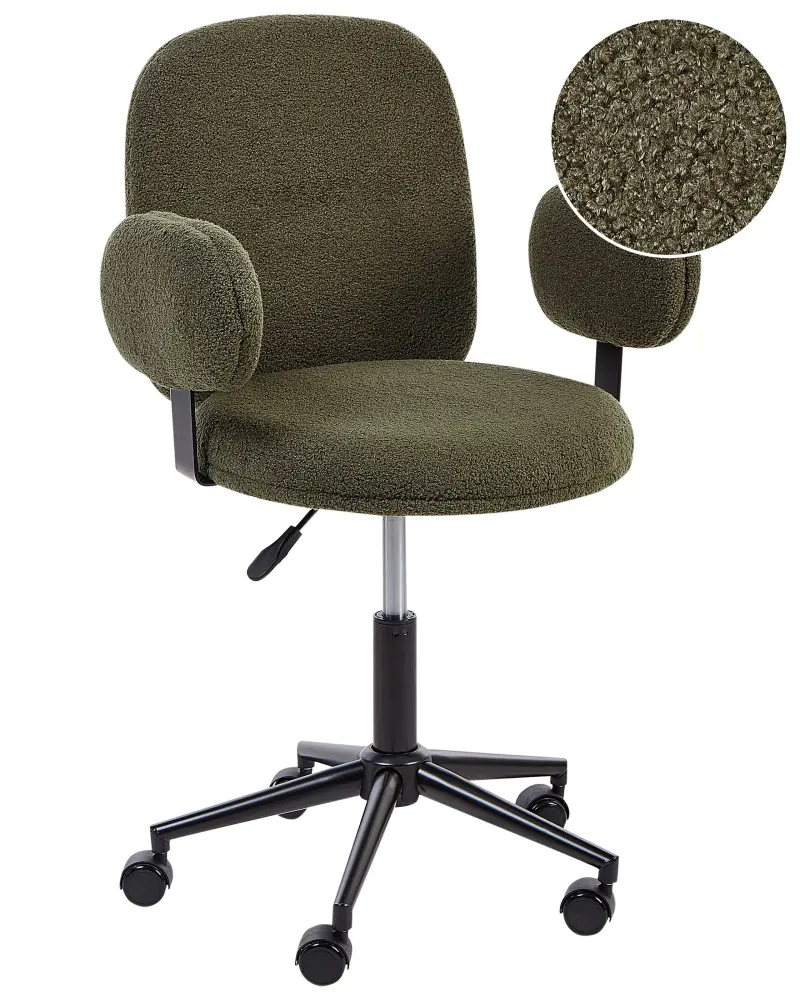 Desk Chair Dark Green MORAGA
