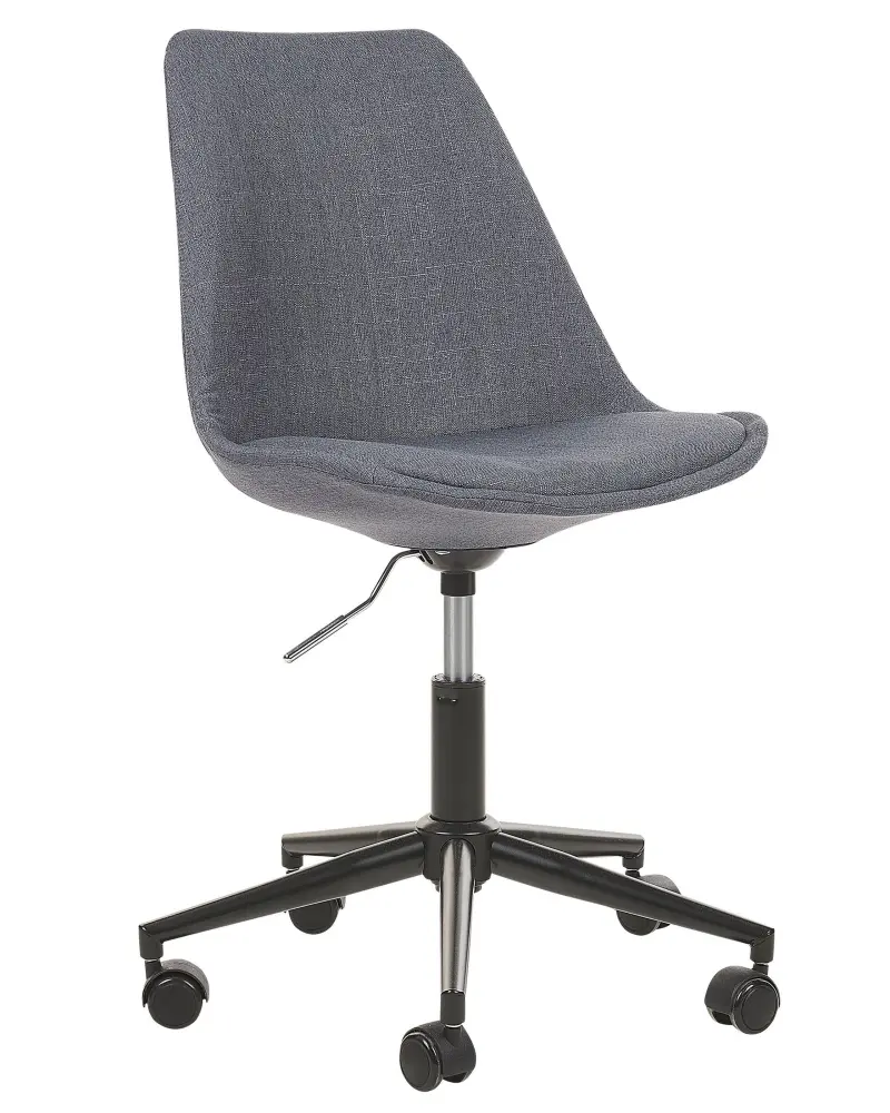 Desk Chair Fabric Graphite Grey DAKOTA
