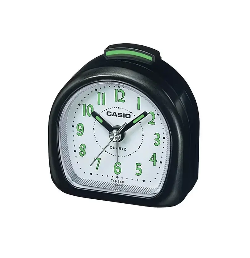 Moderno con Iluminación LED Reloj Despertador Casio Unisex TQ-148-1D