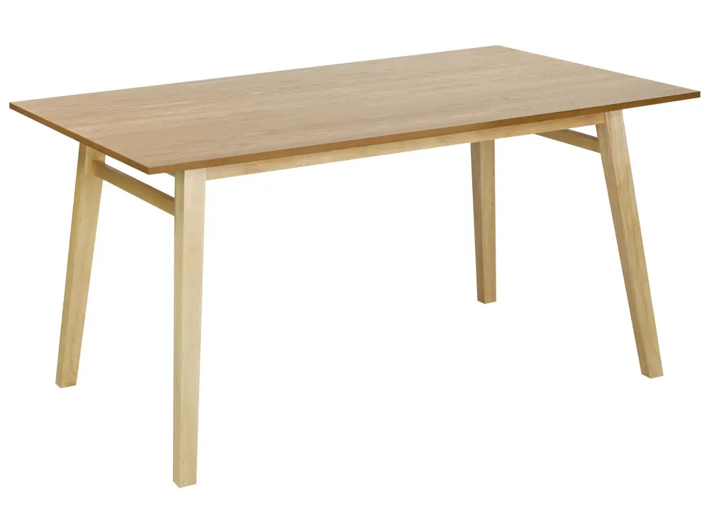 Dining Table 150 x 90 cm Light Wood VARLEY