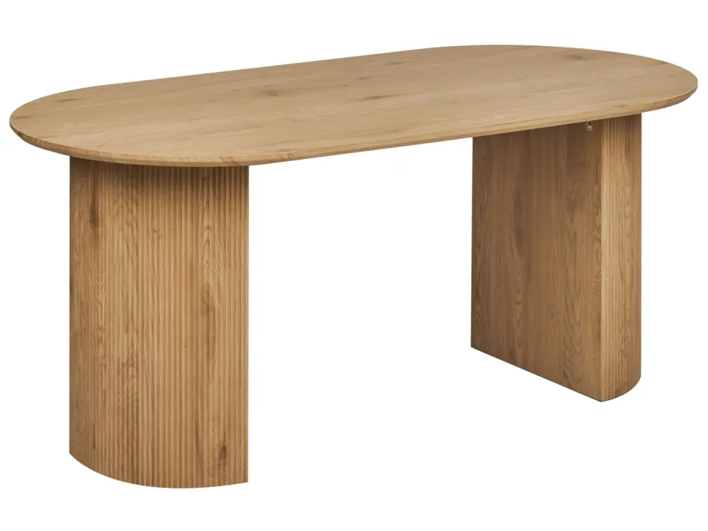 Dining Table 180 x 90 cm Light Wood SAVORY