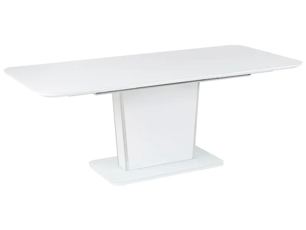 Extending Dining Table 160/200 x 90 cm White SUNDS