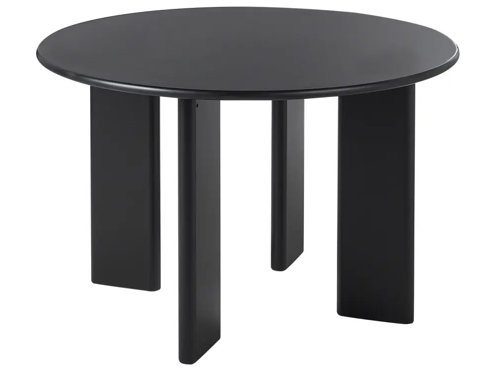 Round Dining Table ⌀ 120 cm Black COSMO