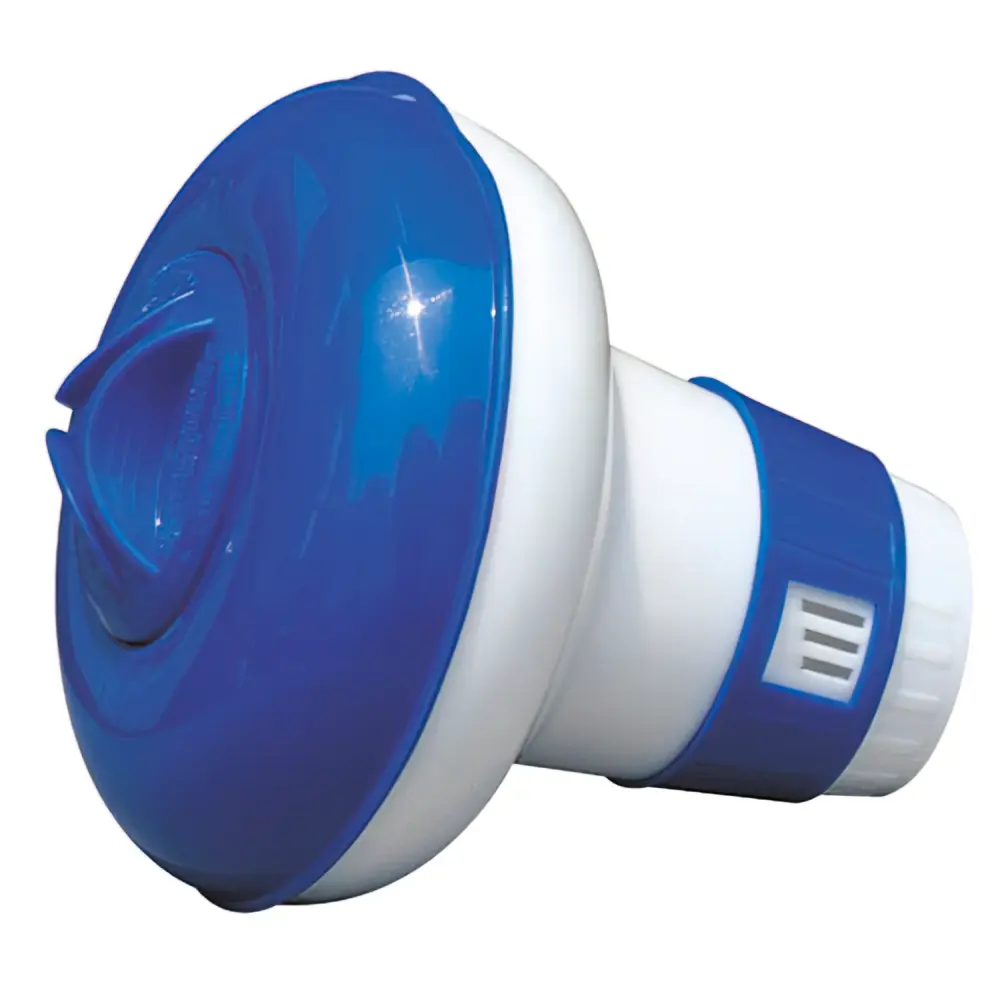 Certificado NSF Dispensador Cloro Flotante Ajustable Mediano (Ø 12,5 cm.)