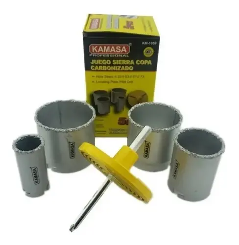 JGO SIERRA COPA CONCRETO 5PCS "KAMASA" con Relleno de Plumas