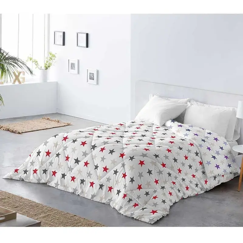 Edredón reversible Belén Boheme 100% poliéster 300g/m² para cama de 135 cm 235x260 cm
