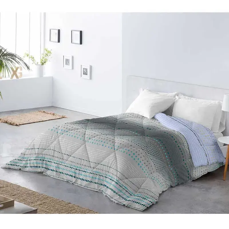 Edredón reversible Elena Boheme 100% poliéster 300g/m² para cama de 105 cm 220x260 cm