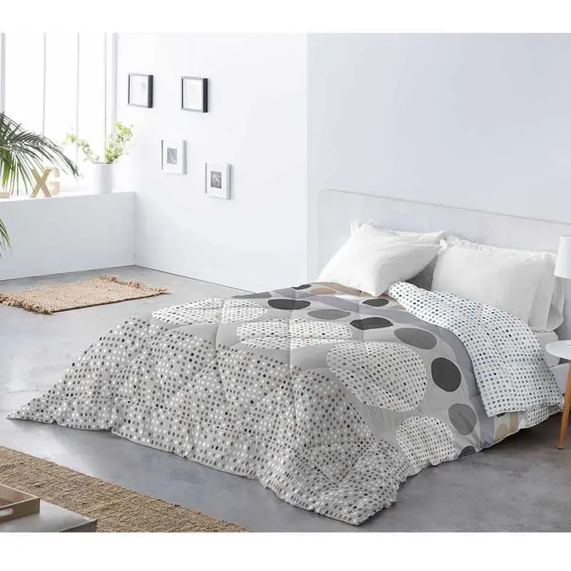 Edredón reversible Sara Boheme 100% poliéster 300g/m² para cama de 105 cm 220x260 cm