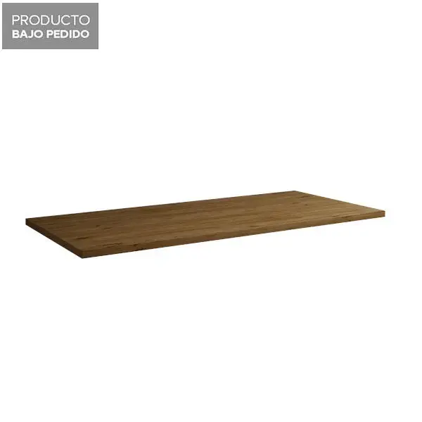 Encimera de baño line roble 200x46 cm coycama