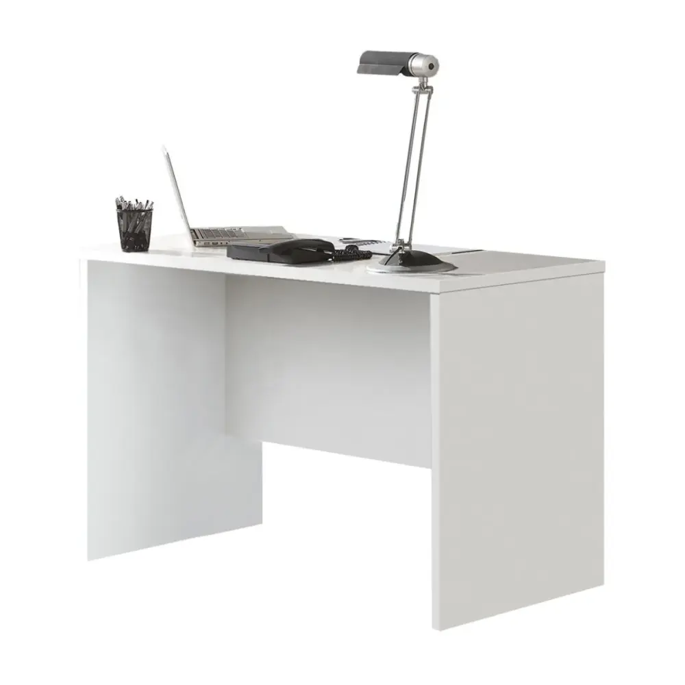 Escritorio Esbelto encimera amplia + tablero frontal 75x120x60 cm