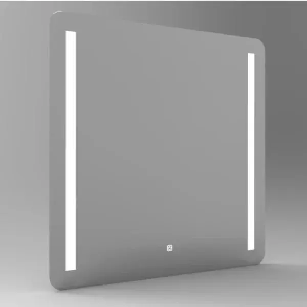 Espejo lara tiras led 80x80cm coycama