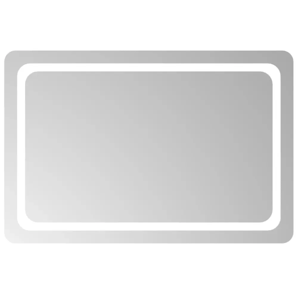 Colgador de Toallas vidaXL espejo de baño con LED 90x60 cm