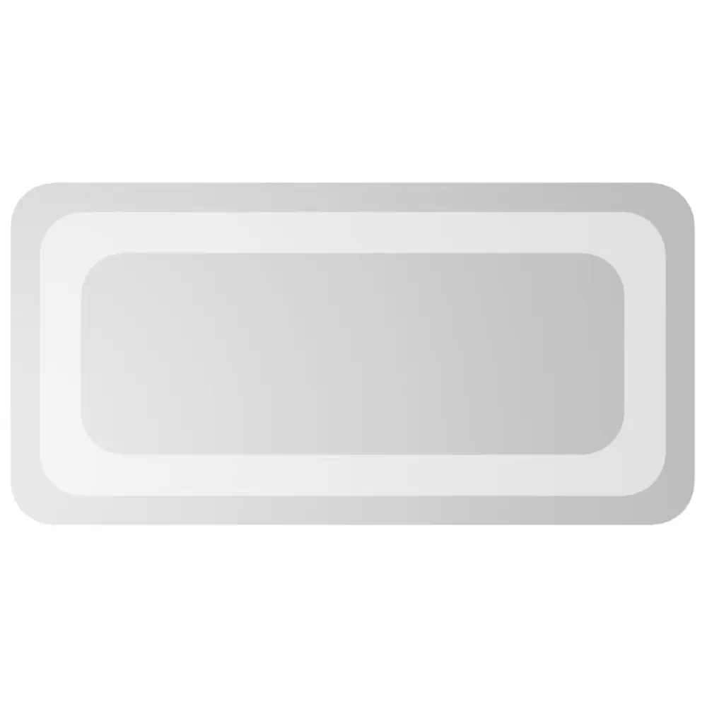 vidaXL espejo de baño con LED 20x40 cm | Fácil Instalación | Sin Taladro