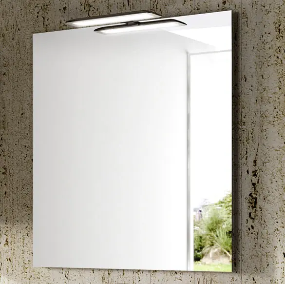 Espejo de baño decorativo rectangular | 80cm x 80cm Brico Plaza