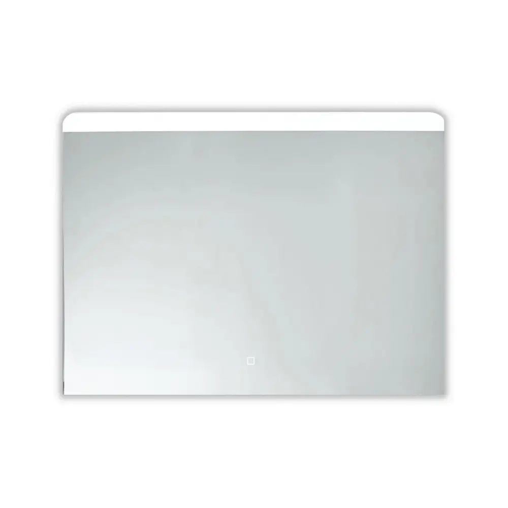 Specchio rettangolare con striscia led integrata extenso accensione touch 100x70h cm