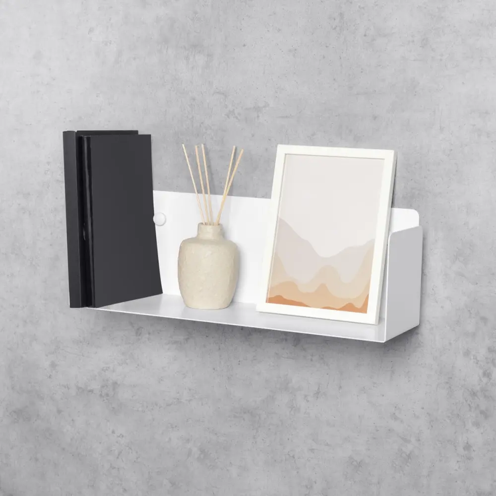 Daske estante blanco para casa y oficina tbook