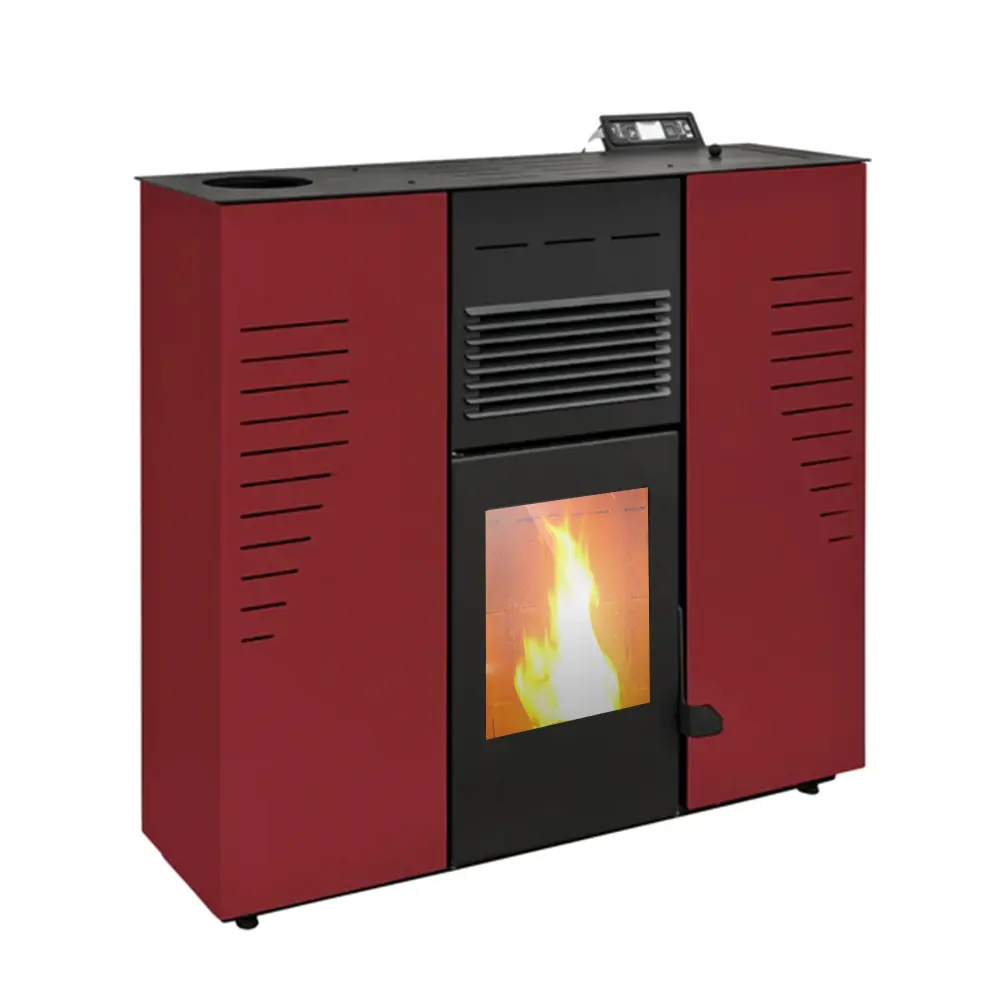 Estufa de pellets air delgado astral 12 kw burdeos sannover