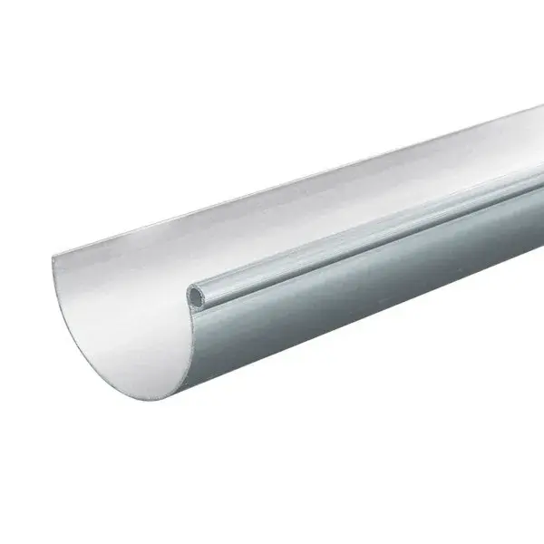 Canalón de pvc curvo gris 125 mm