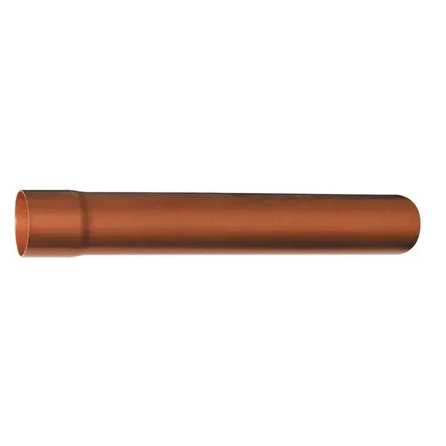 Tubo bajante de pvc color cobre 80 mm