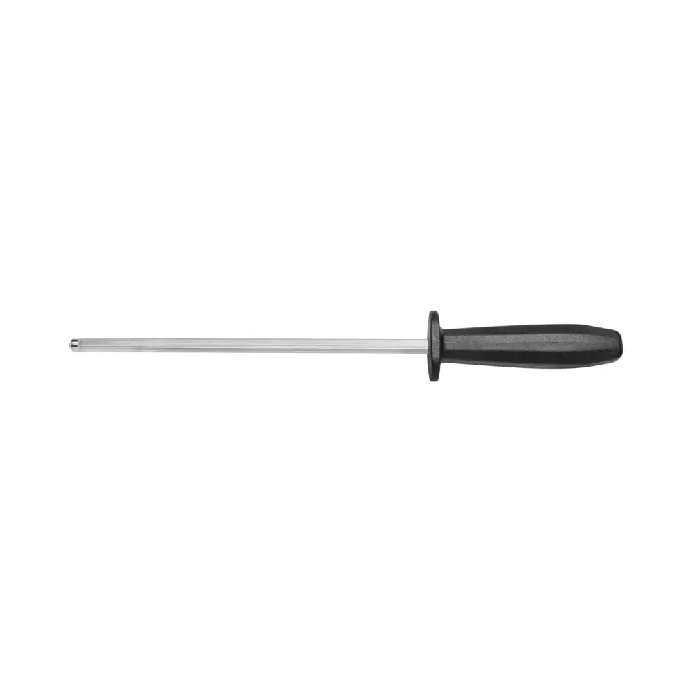 Afilador estriado Tramontina Plenus negro de 8" para Café