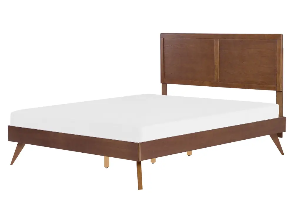Cama istres 160 x 200 cm fresno negro