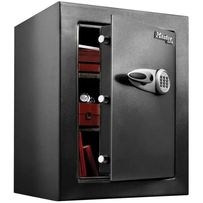 Caja fuerte electrónica de alta seguridad xl 119 litros - master lock t8-33
