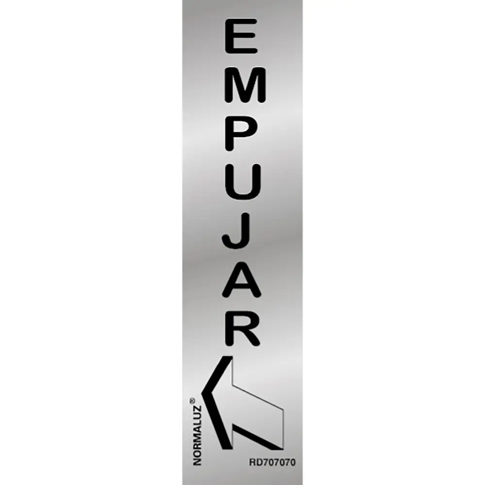 Cartel empujar
