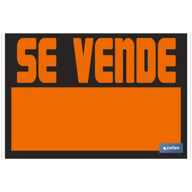 Señal poliestireno 500x400mm. Ac2 Cofan