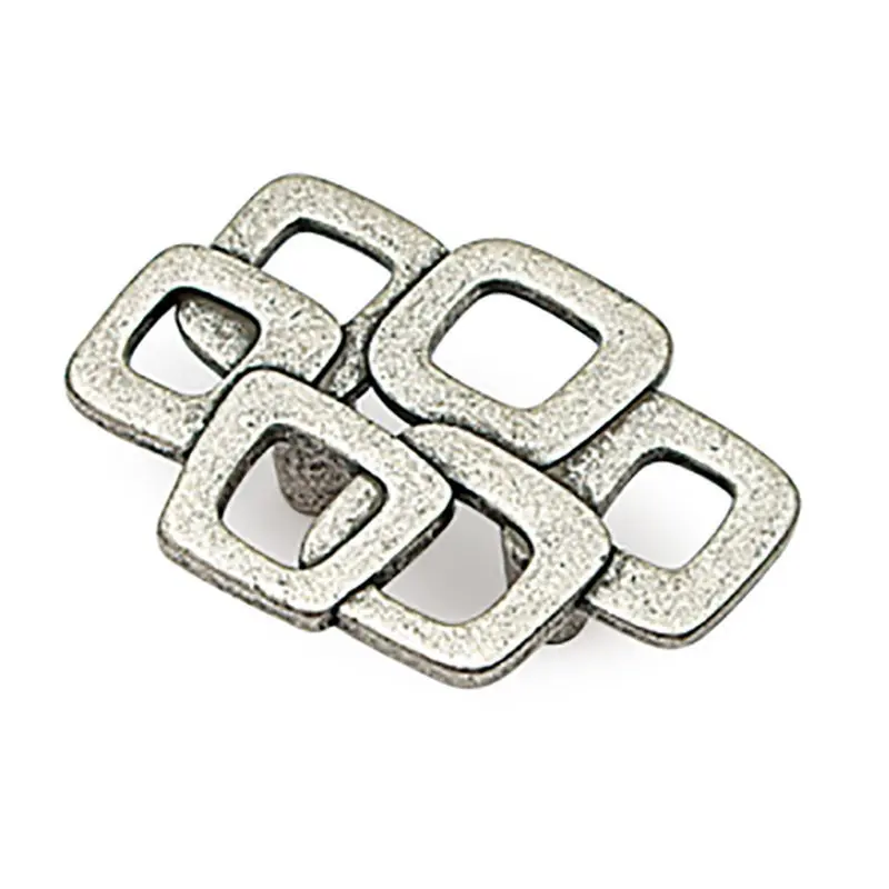 Aros tirador zamak 32mm. Acabado cromo Giusti