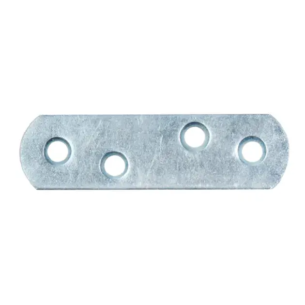 Placa puntas redondas 80 x 16 mm